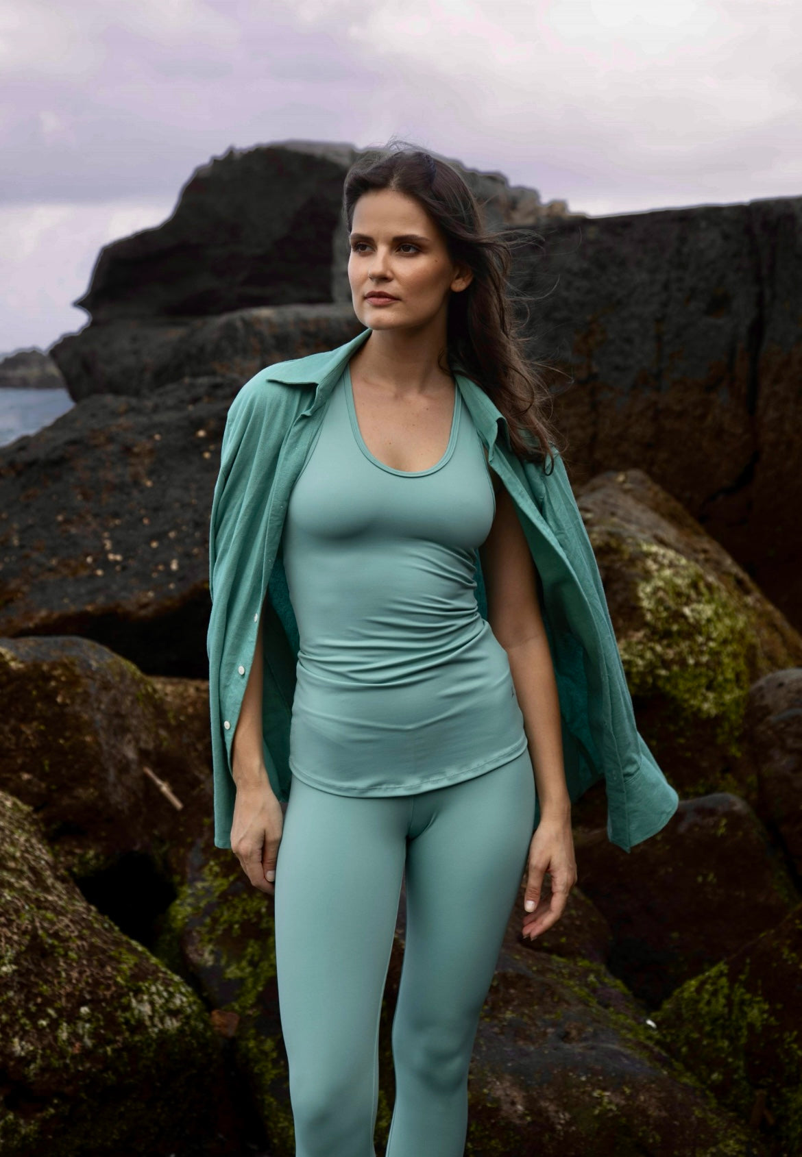 Turquoise Legging