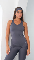 Gunmetal Tank Top