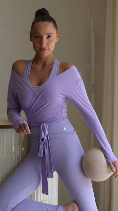 Lilac Padded Tank Top