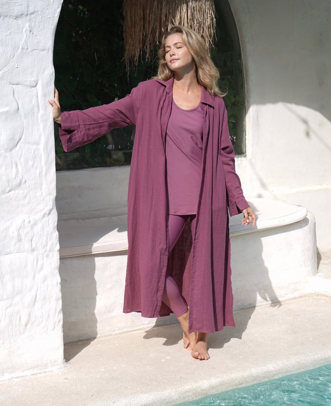 Mauve Airy Shirt