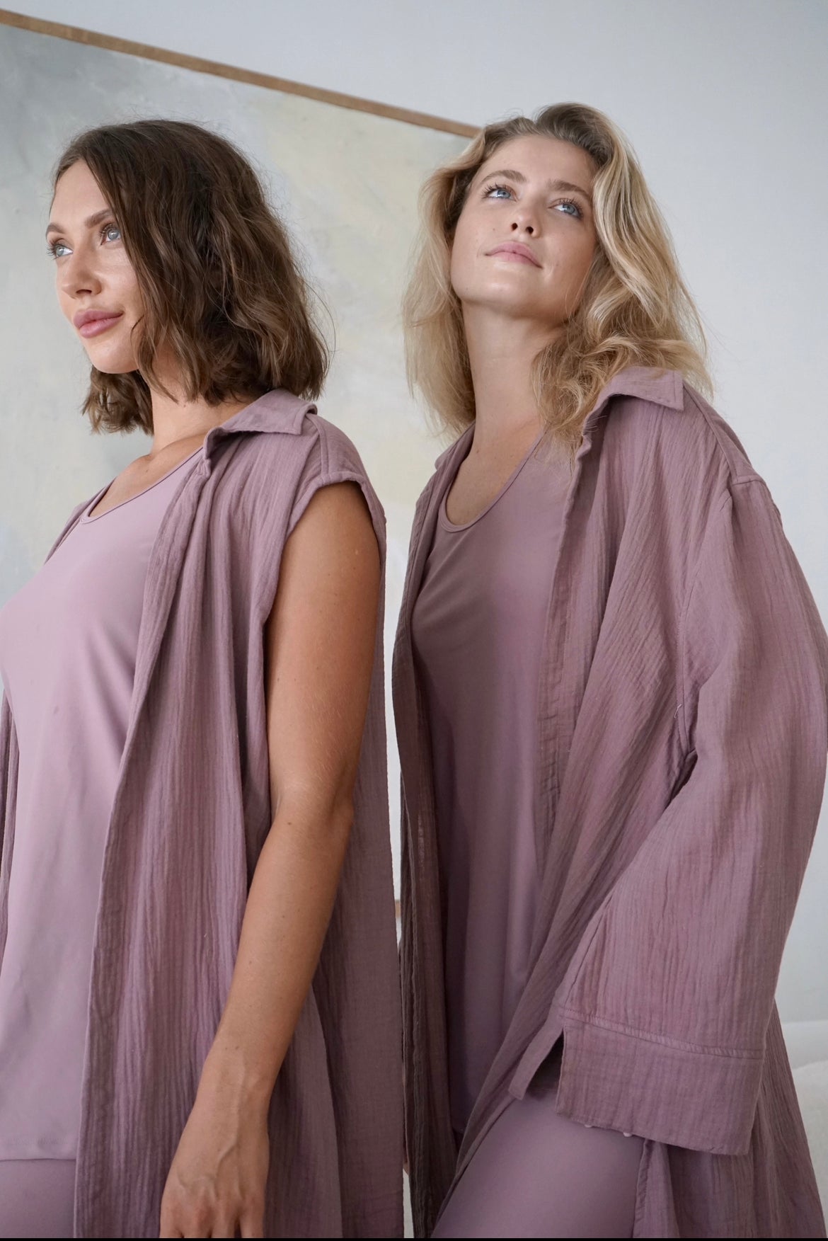 Violet Airy Shirt